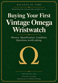 Buying Your First Vintage Omega Wristwatch. First edition, 2026. Approved cover with AI assisted decorative artwork.
